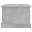 VidaXL Stolik kawowy, szarość betonu, 50x50x35 cm