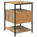 VidaXL Szafka Nocna z szufladą 2 pcs Dąb rzemieślniczy 40 x 42 x 56 cm