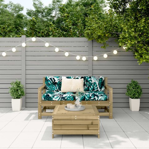 VidaXL 3-cz. zestaw mebli ogrodowych, impregnowane drewno sosnowe