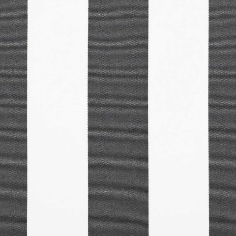 RĘCZNIE ZWIJANA MARKIZA ANTRACYTOWO-BIAŁA 300X250CM