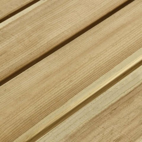 VidaXL Stół piknikowy z ławkami, 220x122x72 cm, impregnowana sosna