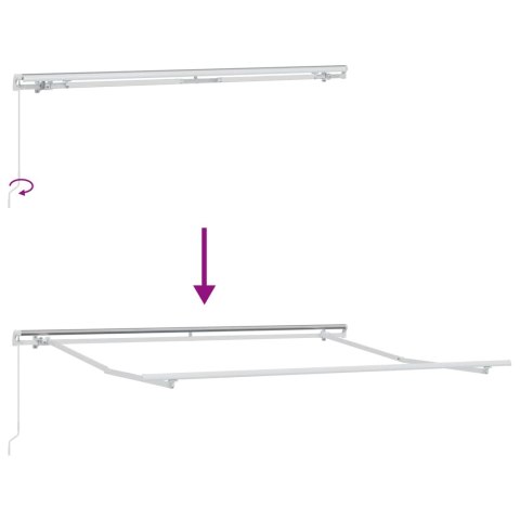 MARKIZA BIAŁY 300X250X165CM POLIESTER