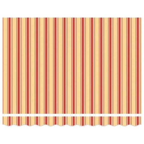 MARKIZA ZWIJANA ŻÓŁTY I POMARAŃCZOWY 300X250CM