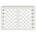 VidaXL Pokrywa do klimatyzatora Biały 90 x 40 x 60 cm Stal