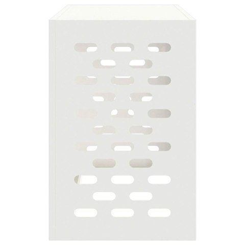 VidaXL Pokrywa do klimatyzatora Biały 90 x 40 x 60 cm Stal