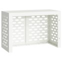 VidaXL Pokrywa do klimatyzatora Biały 90 x 40 x 60 cm Stal