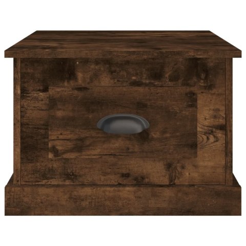 VidaXL Stolik kawowy, przydymiony dąb, 50x50x35 cm