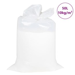 VidaXL Wypełnienie worka sako, EPS 50 L, białe, 10 kg/m³