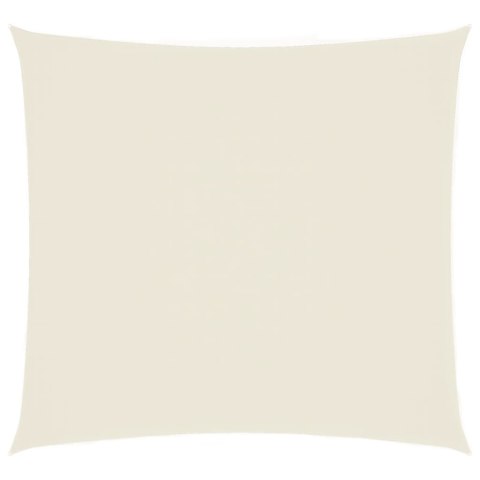 KWADRATOWY ŻAGIEL OGRODOWY TKANINA OXFORD 4,5X4,5M KREMOWY