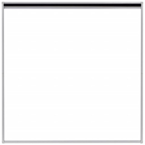 PLISOWANA MOSKITIERA OKIENNA ALUMINIUM 120X120CM