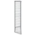 PODNIESIONA RABATA GABIONOWA TRAPEZOWA STAL 100X20X100CM