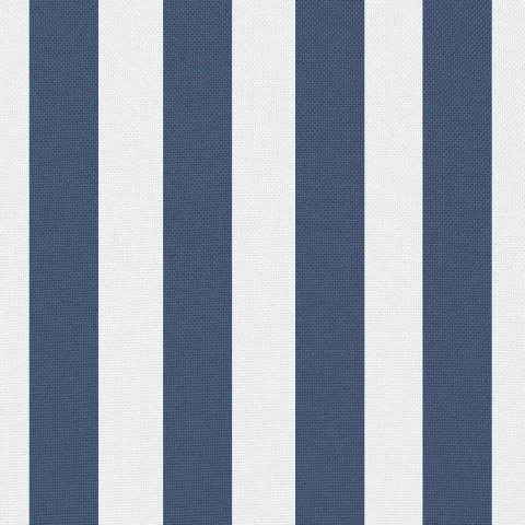 PODUSZKI NA ZEWNĄTRZ 2 SZT. W PASKI 60X40CM GRANATOWE