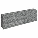 PODWYŻSZONA DONICA GABIONOWA GALWANIZOWANA STAL 180X30X60CM