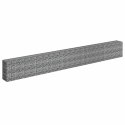 PODWYŻSZONA DONICA GABIONOWA GALWANIZOWANA STAL 450X30X60CM