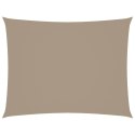 PROSTOKĄTNY ŻAGIEL OGRODOWY Z TKANINY OXFORD 2X3M TAUPE