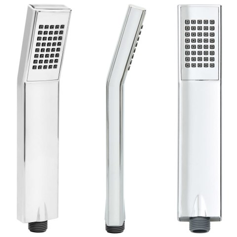 RĘCZNA SŁUCHAWKA PRYSZNICOWA CHROMOWANA UNIWERSALNA REGULOWANA MOCNY STRUMIEŃ