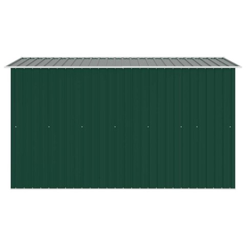 SZOPA OGRODOWA 257X298X178CM METAL ZIELONA