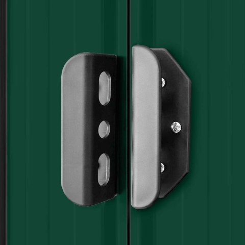 SZOPA OGRODOWA 257X298X178CM METAL ZIELONA