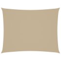 ŻAGIEL PRZECIWSŁONECZNY WODOODPORNY OGRODOWY MARKIZA TARAS 3,5X5M BEŻOWY