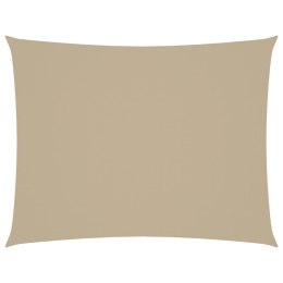 ŻAGIEL PRZECIWSŁONECZNY WODOODPORNY OGRODOWY MARKIZA TARAS 5X7M BEŻOWY