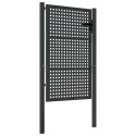 BRAMA OGRODOWA ANTRACYTOWA 100X150CM STALOWA