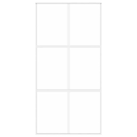 DRZWI PRZESUWNE ZŁOTE 102,5X205CM SZKŁO HARTOWANE ALUMINIUM