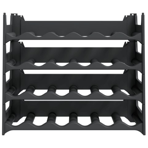 STOJAK NA WINO NA 24 BUTELKI PP SZTAPLOWANY