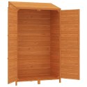 SZOPA OGRODOWA BRĄZOWA 102X52X174,5CM LITE DREWNO JODŁOWE