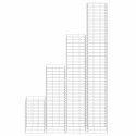 WYSOKIE DONICE GABIONOWE 4 SZT. 30X30X50/100/150/200CM