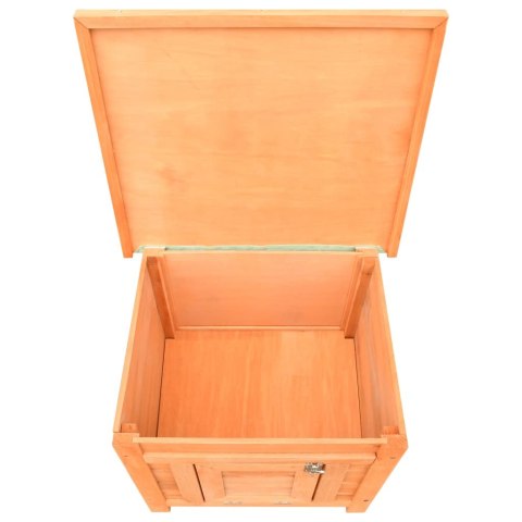 DOMEK DLA KOTA LITE DREWNO SOSNOWE I JODŁOWE 50X46X43,5CM