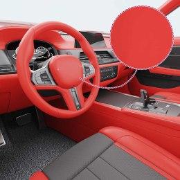 FOLIA SAMOCHODOWA MATOWA CZERWONA 100X150CM