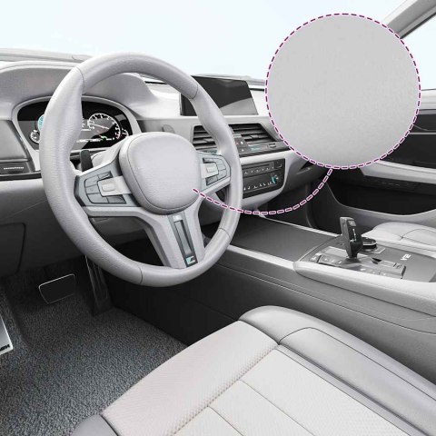 FOLIA SAMOCHODOWA MATOWA SREBRNA 100X150CM