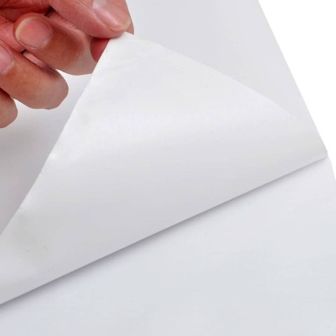 FOLIE SAMOCHODOWE 2 SZT. MATOWE BIAŁE 100X150 + 50X150CM