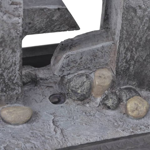 FONTANNA WEWNĘTRZNA Z OŚWIETLENIEM LED POLI ŻYWICA