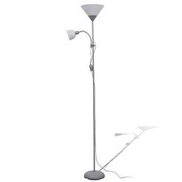 LAMPA PODŁOGOWA SZARA