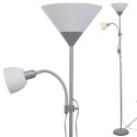 LAMPA PODŁOGOWA SZARA