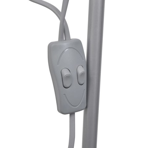 LAMPA PODŁOGOWA SZARA