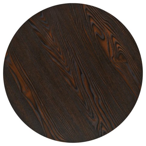 STOLIK BISTRO Z STALOWA PODSTAWA 60X75CM CIEMNY JESION