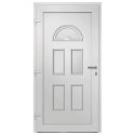 DRZWI WEJŚCIOWE ZEWNĘTRZNE BIAŁE 98X198CM