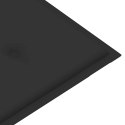 ŁAWKA OGRODOWA Z PODUSZKĄ 120CM DREWNO AKACJOWE