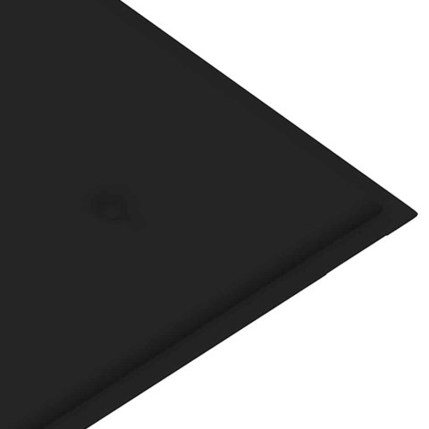 ŁAWKA OGRODOWA Z PODUSZKĄ 120CM DREWNO AKACJOWE