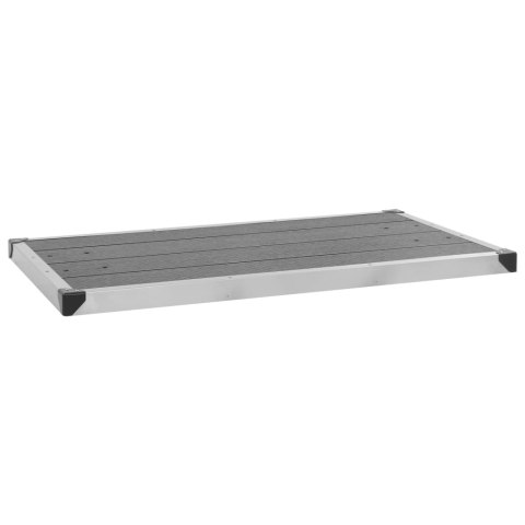 PRYSZNIC OGRODOWY 220CM PODWÓJNA PODSTAWA 110CM KRAN NA STOPY STAL NIERDZEWNA