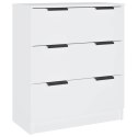 ZESTAW 3 SZAFEK KOMODA BIAŁA 180CM MODUŁOWA SZUFLADY DRZWICZKI SALON SYPIALNIA