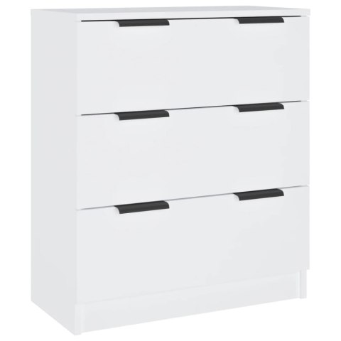ZESTAW 3 SZAFEK KOMODA BIAŁA 180CM MODUŁOWA SZUFLADY DRZWICZKI SALON SYPIALNIA