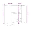 ZESTAW 3 SZAFEK KOMODA BIAŁA 180CM MODUŁOWA SZUFLADY DRZWICZKI SALON SYPIALNIA