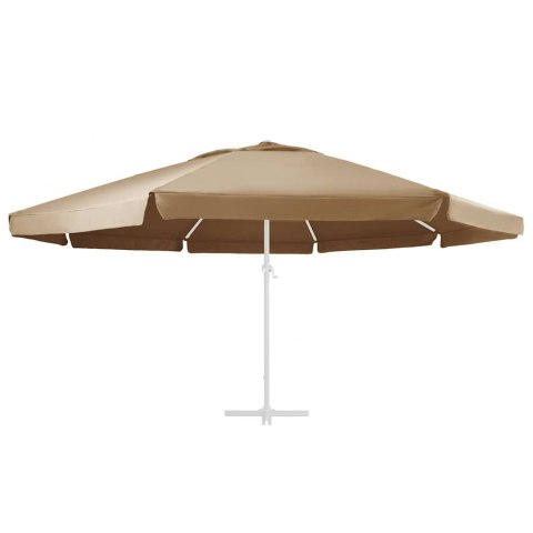 ZAMIENNE POKRYCIE PARASOLA OGRODOWEGO KOLOR TAUPE 610CM