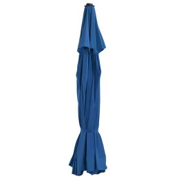 ZAMIENNE POKRYCIE PARASOLA OGRODOWEGO LAZUROWE 515CM 8 ŻEBER
