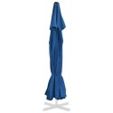 ZAMIENNE POKRYCIE PARASOLA OGRODOWEGO LAZUROWE 515CM 8 ŻEBER