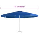 ZAMIENNE POKRYCIE PARASOLA OGRODOWEGO LAZUROWE 515CM 8 ŻEBER