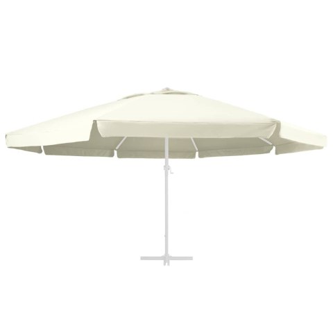 ZAMIENNE POKRYCIE PARASOLA OGRODOWEGO PIASKOWE 610CM 8 ŻEBER